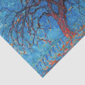 ピートモンドリアン夕べ：レッドツリー 薄葉紙 (詳細)