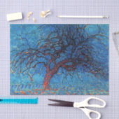 ピートモンドリアン夕べ：レッドツリー 薄葉紙 (クラフト)