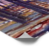 ピートモンドリアン絵画ズフォレスト ポスター (角)