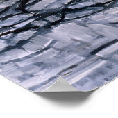 ピートモンドリアン絵画有名ザグレーツリー ポスター (角)