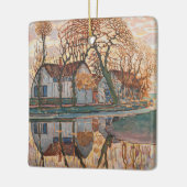 ピートモンドリアン – ファームニアデュイベンドレヒト セラミックオーナメント (左)