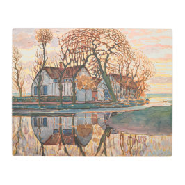 ピートモンドリアン – ファームニアデュイベンドレヒト メタルプリント