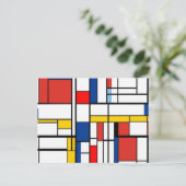 ピートモンドリアン ポストカード (スタンド正面)