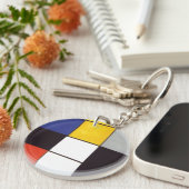 ピートモンドリアン-1306 キーホルダー (正面右)