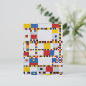 ピートモンドリアン, victory.boogie-woogie ポストカード (スタンド正面)