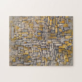 ピートモンドリアンTableau No 2コンポジションNo VII 1913 ジグソーパズル (横)