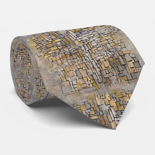 ピートモンドリアンTableau No.2、作曲第7号 ネクタイ (ロール)