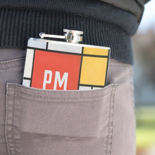 ピート・モンドリアンのヴィンテージ抽象作品 フラスク (インサイチュ)