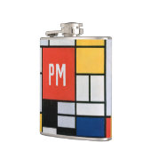 ピート・モンドリアンのヴィンテージ抽象作品 フラスク (左)