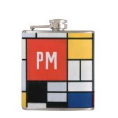 ピート・モンドリアンのヴィンテージ抽象作品 フラスク (正面)