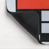 ピート・モンドリアンのヴィンテージ抽象作品 マウスパッド (コーナー)