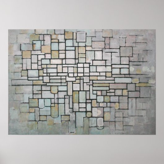 ピート・モンドリアン – 作曲第11号1913 ポスター (正面)