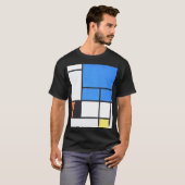 ピート・モンドリアン Tシャツ (正面フル)