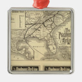 ピードモントの航空路 メタルオーナメント (正面)