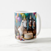 ピードル・ウマの生誕会が開かれた。 コーヒーマグカップ (正面右)