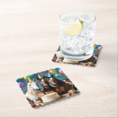 ピードル・ウマの生誕会が開かれた。 ペーパーコースター (インサイチュ)