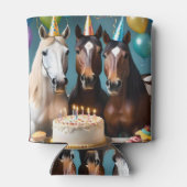 ピードル・ウマの生誕会が開かれた。 缶クーラー (裏面)