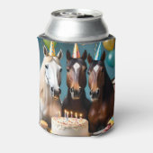 ピードル・ウマの生誕会が開かれた。 缶クーラー (缶裏面)