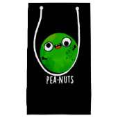 ピーナッツおもしろいピー熱狂するプンダークBG スモールペーパーバッグ (正面)