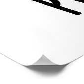 ピーナッツおもしろいピー熱狂するプン ポスター (角)