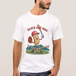 ピーナッツが試合に出る Tシャツ