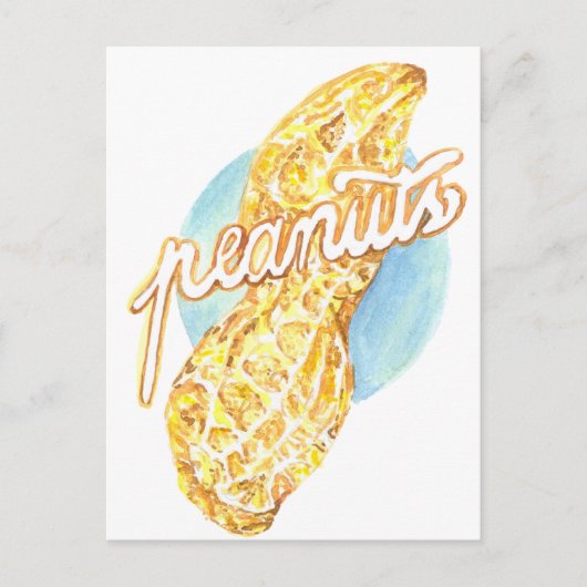 ピーナッツだ ポストカード (正面)