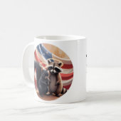 ピーナッツとフレッド・マグの正義 コーヒーマグカップ (正面左)