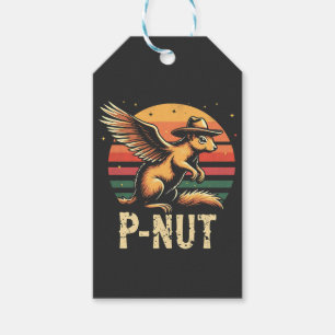 ピーナッツのための正義リスP'nutピーナッツ ギフトタグ