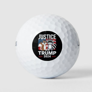ピーナッツのための正義 トランプ勝利 2024 ゴルフボール