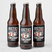 ピーナッツのための正義 トランプ勝利 2024 ビールラベル (ボトル)