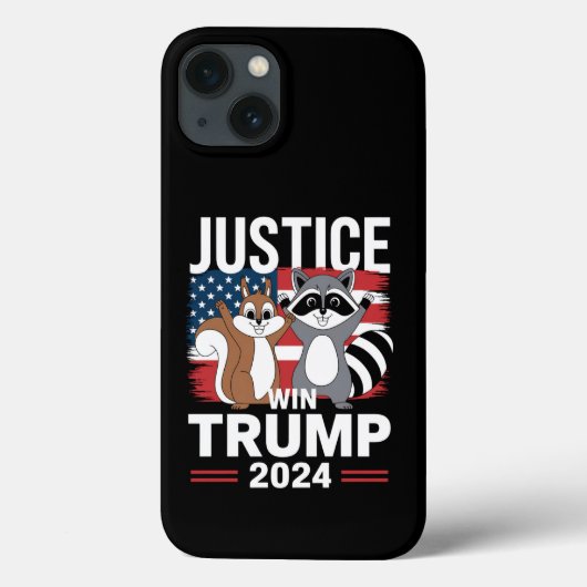 ピーナッツのための正義 トランプ勝利 2024 Case-Mate iPhoneケース (裏面)