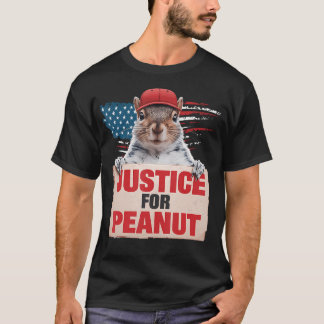 ピーナッツのジャスティスThe Squirrel Tee - Peanut Squir Tシャツ