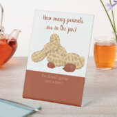 ピーナッツの赤ちゃんシャワーゲーム 台座サイン (インサイチュ)