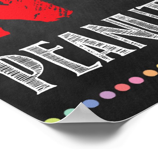 ピーナッツは学校のポスターを許可しない ポスター (角)