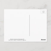 ピーナッツを持つ青いカケス ポストカード (裏面)