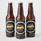 ピーナッツを見つける ビールラベル (ボトル)
