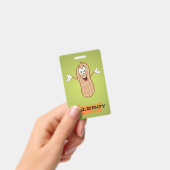 ピーナッツアレルギーバッジ バッジ (手持ち)