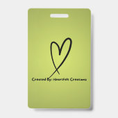 ピーナッツアレルギーバッジ バッジ (裏面)