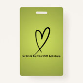 ピーナッツアレルギーバッジ バッジ (裏面)