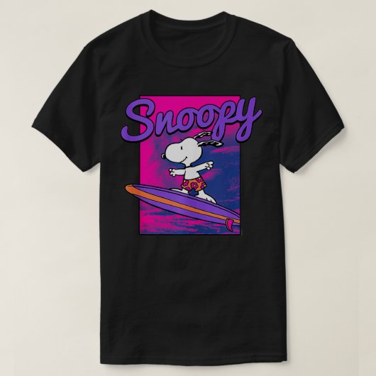 ピーナッツネオンサーフィン Tシャツ (デザイン正面)
