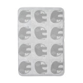 ピーナッツバスマット バスマット (正面縦)