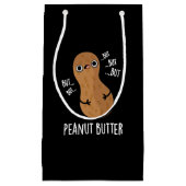ピーナッツバタおもしろいーナットプンダークBG スモールペーパーバッグ (正面)