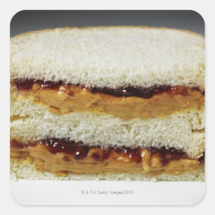ピーナッツバターおよびゼリーサンドイッチ スクエアシール