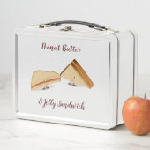 ピーナッツバターおよびゼリーサンドイッチ|金属のランチボックス メタルランチボックス (インサイチュ)