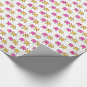 ピーナッツバターおよびゼリー状にされる ラッピングペーパー (角)