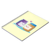 ピーナッツバターおよびゼリー ノートブック (左側)