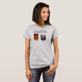 ピーナッツバターおよびゼリー Tシャツ (正面フル)
