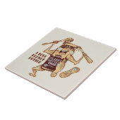 ピーナッツバターが大好き タイル (側面)