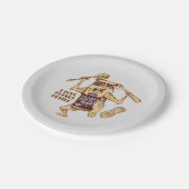 ピーナッツバターが大好き ペーパープレート (アングル)