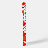 ピーナッツバターとストロベリージャムのパターン名 Case-Mate iPhoneケース (裏面 / 左)